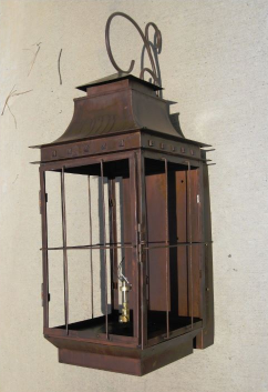Outdoor Gas Electric Copper Lantern Kitchen Island Pendant Ceiling Light Fixture Chandelier Entryway Patio Light