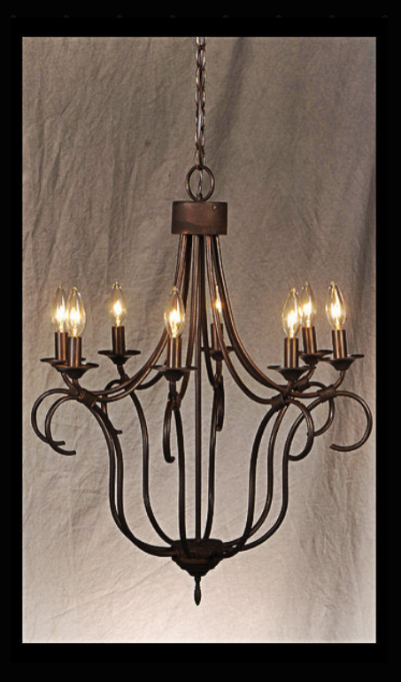 St. James Long Island Copper Chandelier