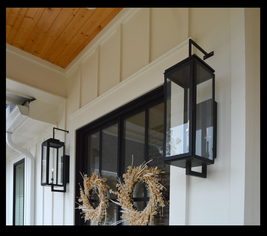 Outdoor Gas Electric Copper Lantern Kitchen Island Pendant Ceiling Light Fixture Chandelier Entryway Patio Light