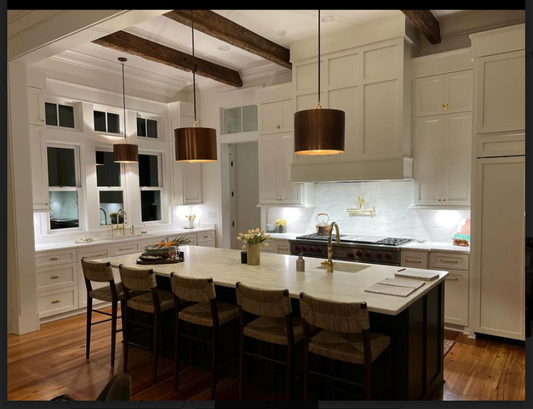 Kitchen Island Chandelier Lights Copper Pendant Ceiling Light Fixture Dining Room Antique Modern Elegant Unique Black Hanging Lamps Wall Sconce Indoor Outdoor Electric Lanterns drum