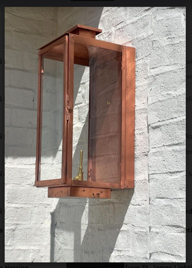 St. James Oxford Copper Outdoor Lantern