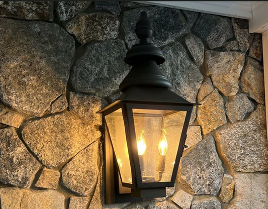 Outdoor Gas Electric Copper Lantern Kitchen Island Pendant Ceiling Light Fixture Chandelier Entryway Patio Light