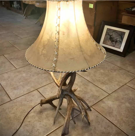 Deer Antler Table Lamp