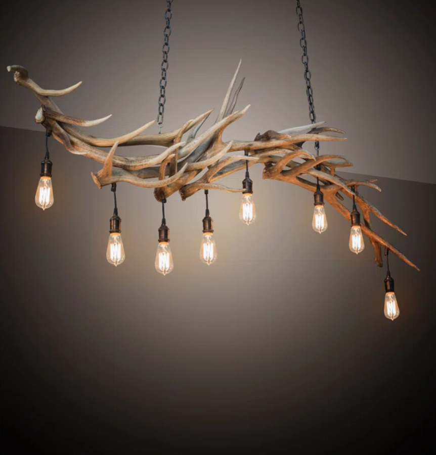 Snake River Elk Antler Chandelier