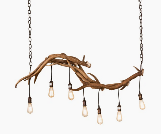 Deer Antler Chandelier Pendant Light