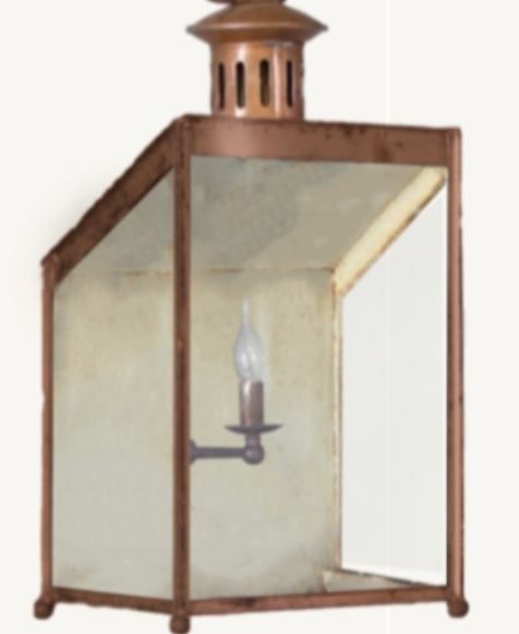St. James Pesora Copper Lantern Custom Design