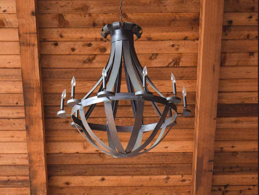 St. James Tear Drop Copper Pendant Light