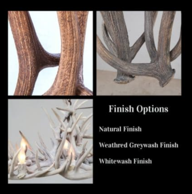 El Rancho Deer Antler Chandelier