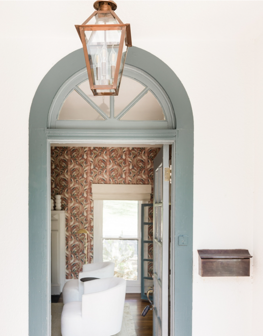 Carroll by Design Kingston Copper Lantern Pendant Light