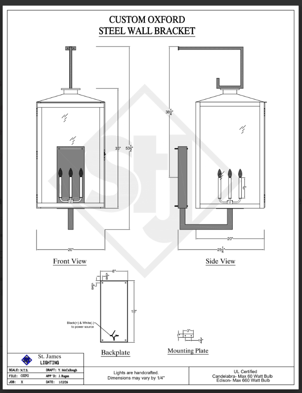 CUS.OXF-SW-Q-20W cost $1875, on 1/26