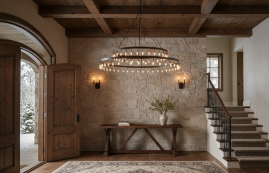 St. James Moroccan Steel Chandelier, Custom Design