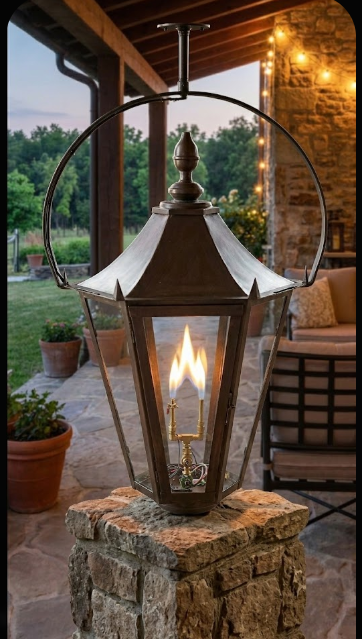 St. James Montenegro Copper Lantern Pendant Light Custom Design