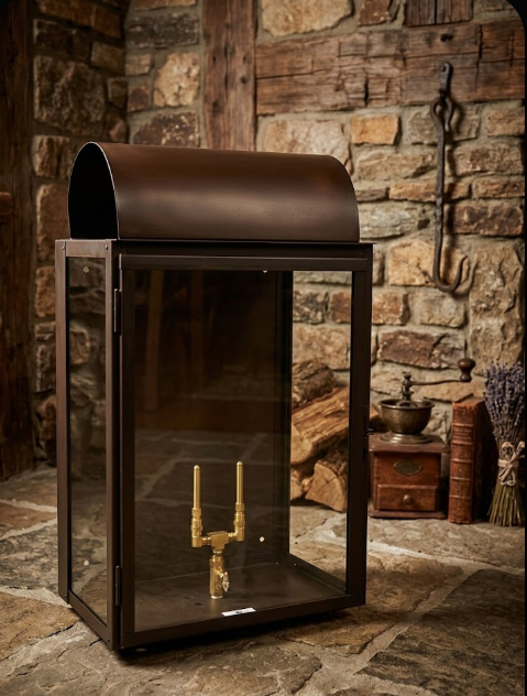 St. James Ravenna Copper Lantern Pendant Light Custom Design