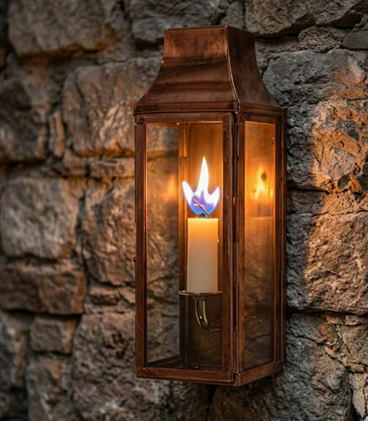 St. James Sepphoris Copper Lantern Pendant Light Custom Design