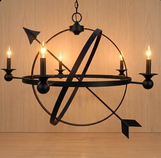 The Weather Compass Copper Lantern Pendant Light Custom Design