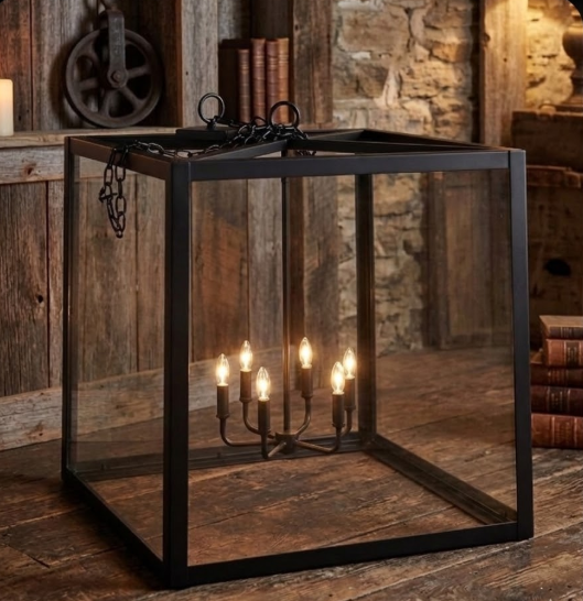 The Curacao Copper Chandelier Pendant Light Custom Design