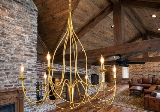St. James Shenandoah Copper Chandelier Pendant Light