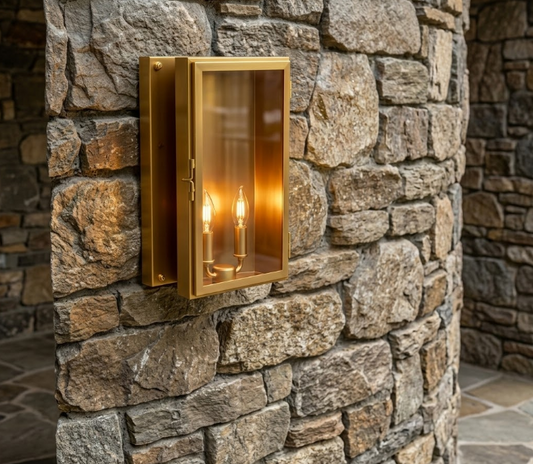 St. James Gemini Copper Lantern