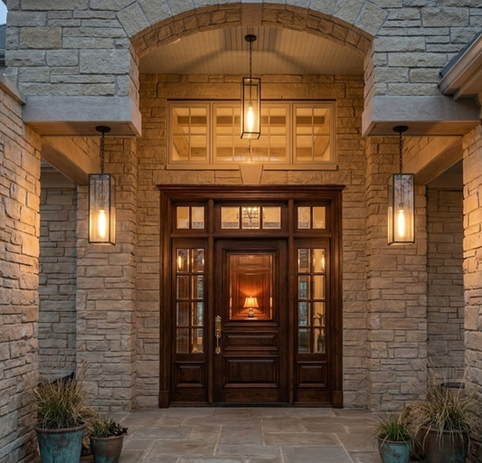 St. James Frisco Custom Designs Copper Lanterns