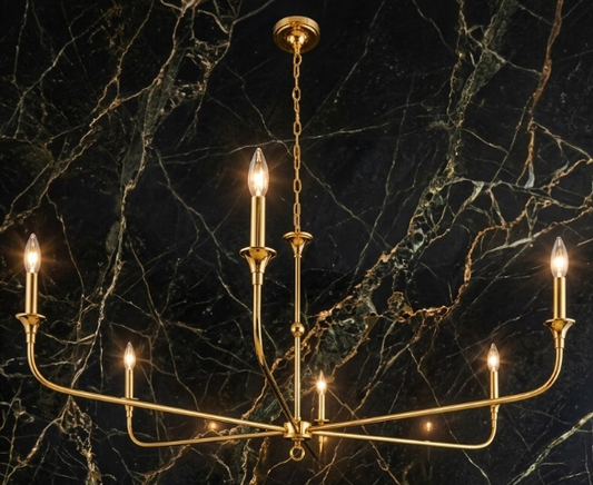 The Valencia Copper Chandelier Pendant Light