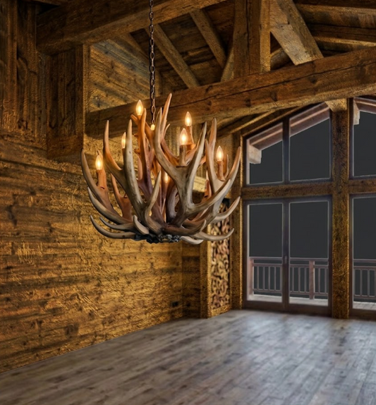 Sonora Deer Antler Chandelier