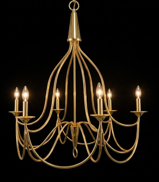 St. James Shenandoah Copper Chandelier