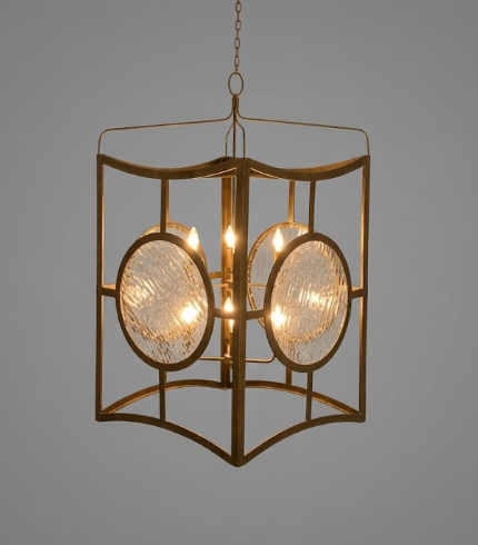 St. James Bonsai Copper Chandelier Kitchen Island Pendant Light