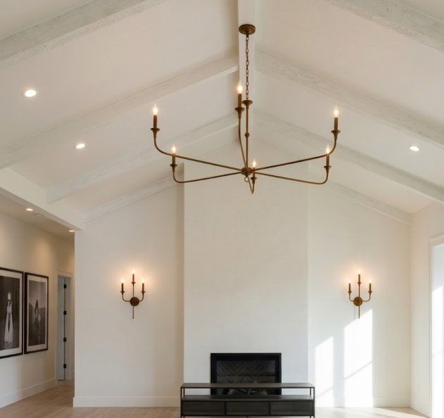 The Valencia Copper Chandelier Pendant Light