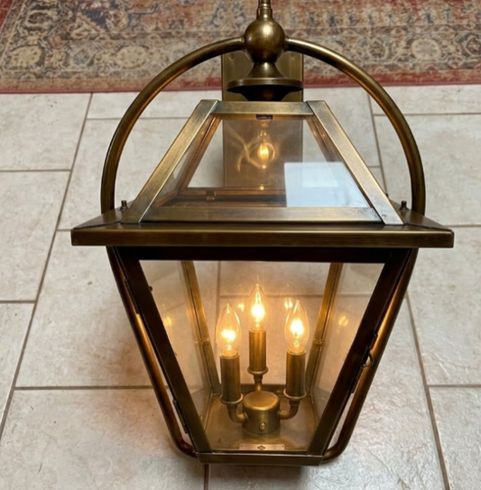 The Catalina Copper Lantern Pendant Light Custom Design