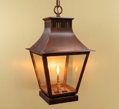 The Dorchester Copper Lantern Pendant Light Custom Design