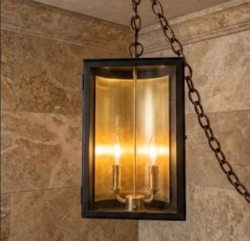 St. James Gemini Copper Lantern & Pendant Lights