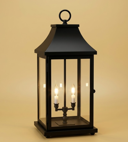 The Monticello Copper Lantern Kitchen Island Pendant Light Custom Design