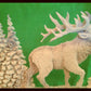 The Wapiti Family Moose Antler Carving