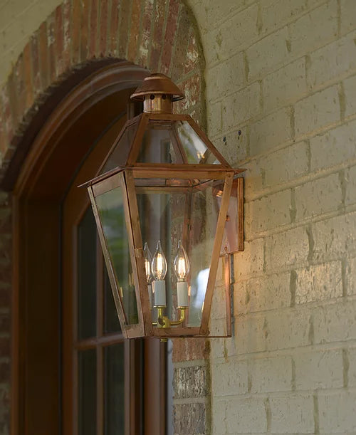 patio outdoor Wall copper lanterns