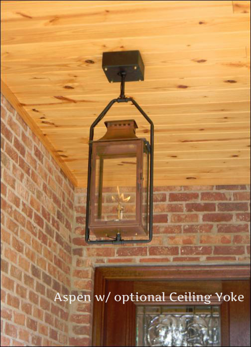 St. James Aspen Copper Pendant Lantern