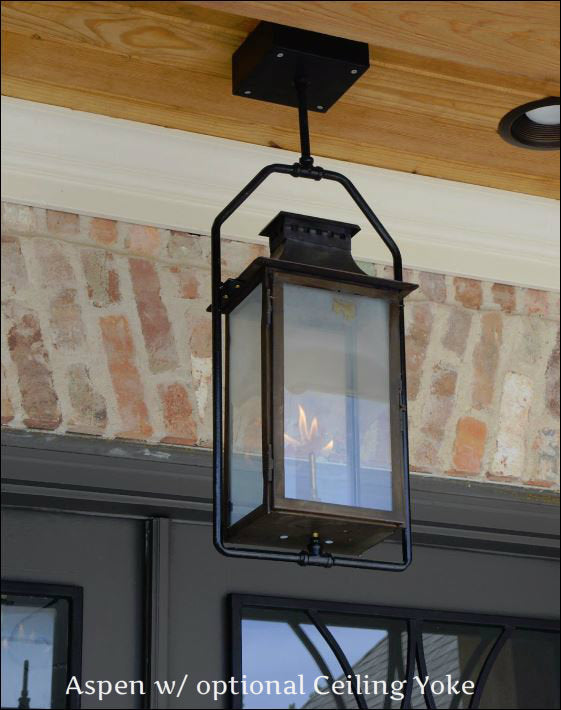 St. James Aspen Copper Pendant Lantern