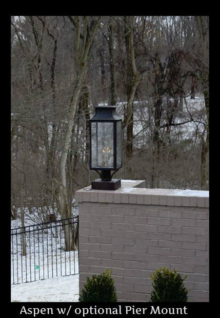 St. James Aspen Copper Pendant Lantern