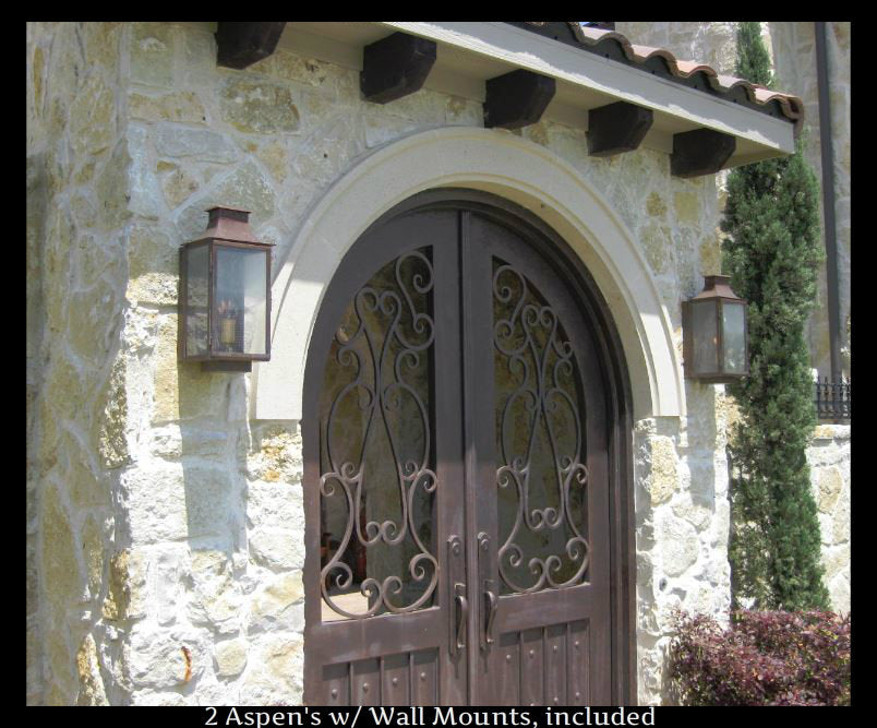 St. James Aspen Copper Pendant Lantern