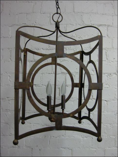 St. James Bonsai Copper Chandelier