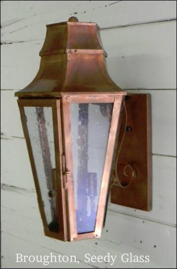 St. James Broughton Copper Lantern Pendant Light Custom Design