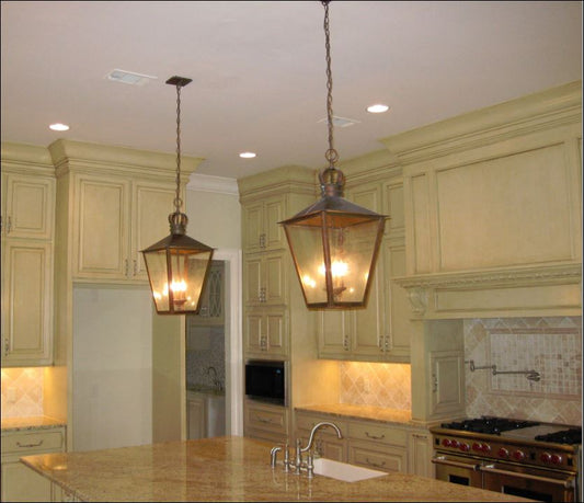 Kitchen Island Chandelier Lights Copper Pendant Ceiling Light Fixture Dining Room Antique Modern Elegant Unique Black Hanging Lamps Wall Sconce Indoor Outdoor Electric Lanterns