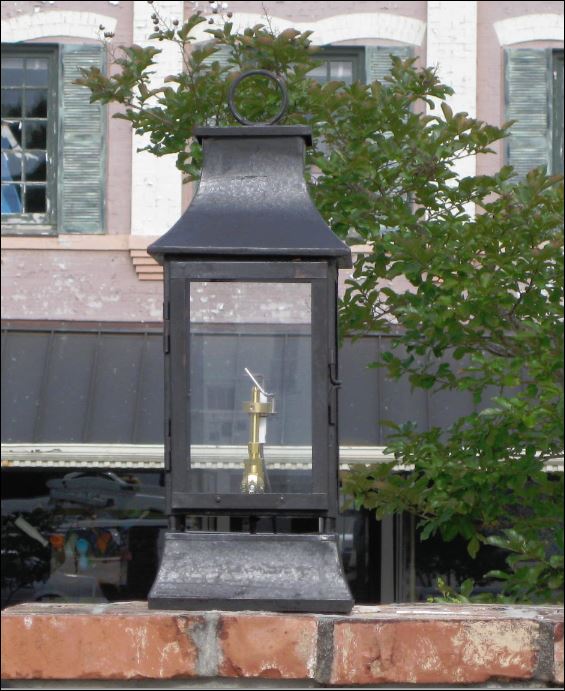 LIGHTHOUSE COASTAL NAUTICAL COPPER LANTERN