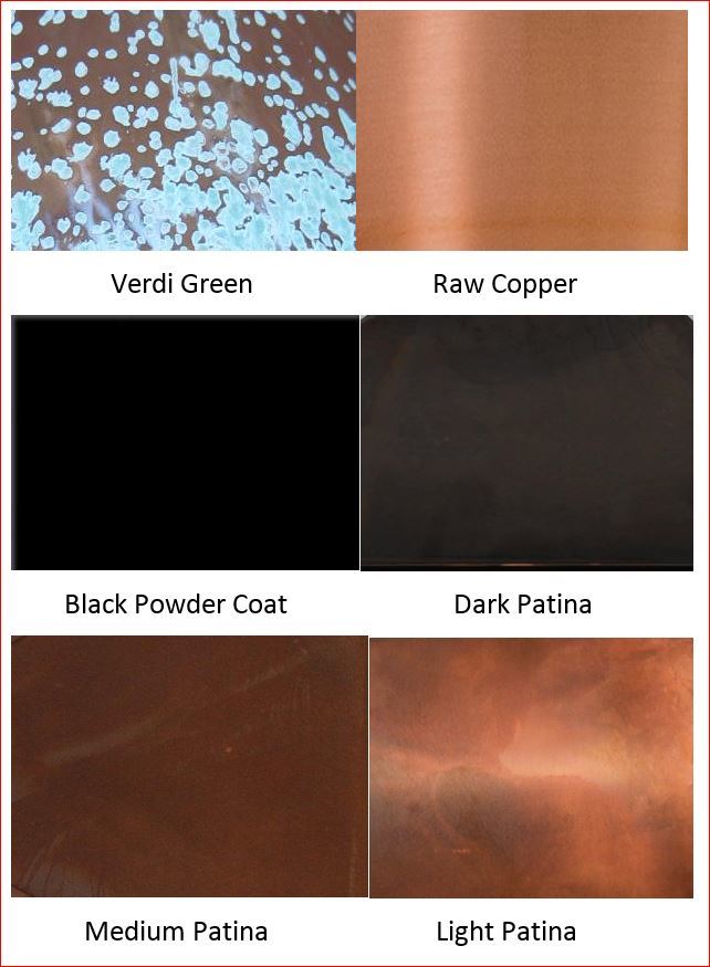 St. James Bell Shade Copper Light Custom Design