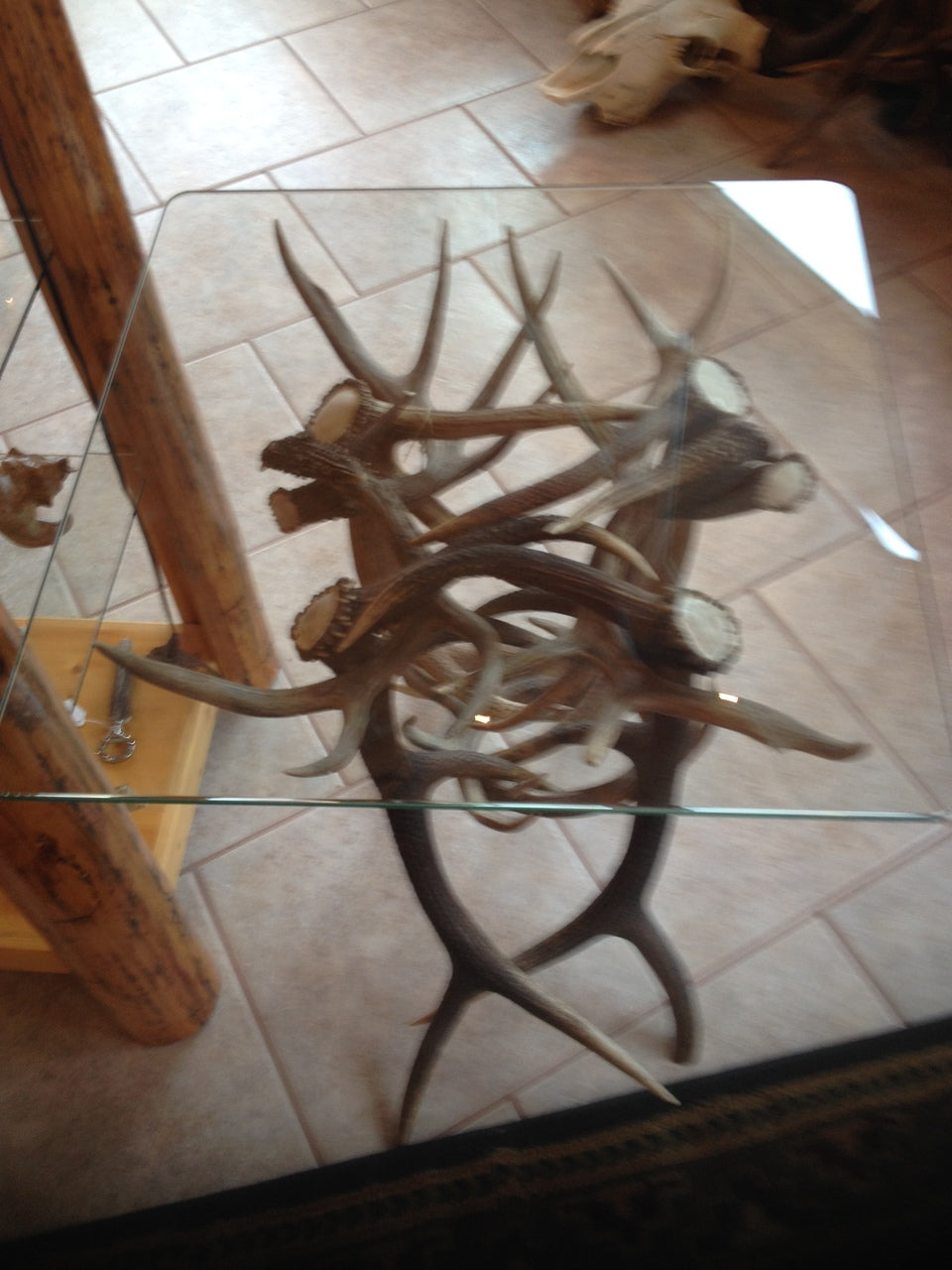 Elk & Deer Antler Table