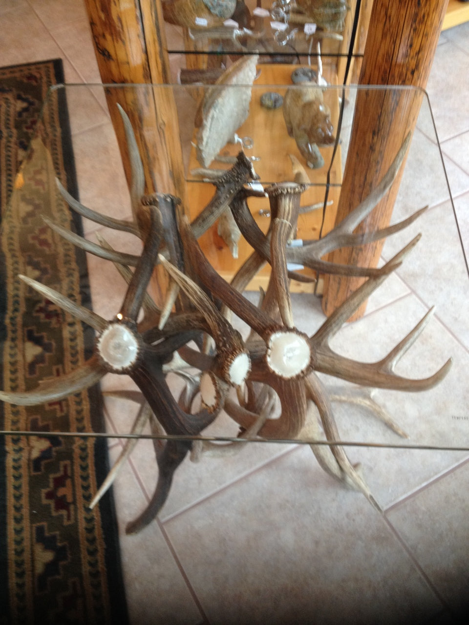Elk & Deer Antler Table