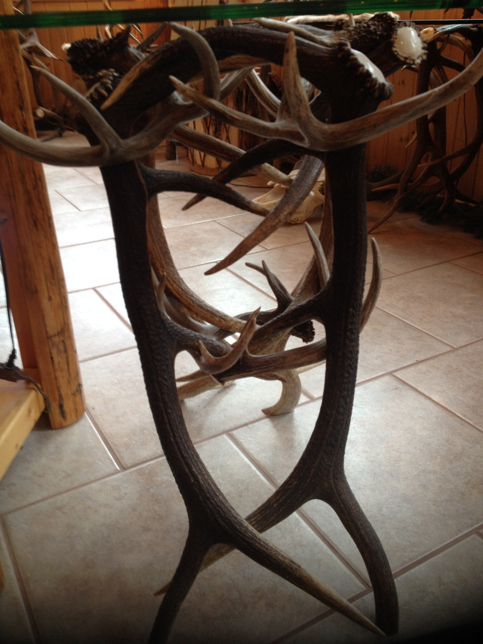 Elk & Deer Antler Table