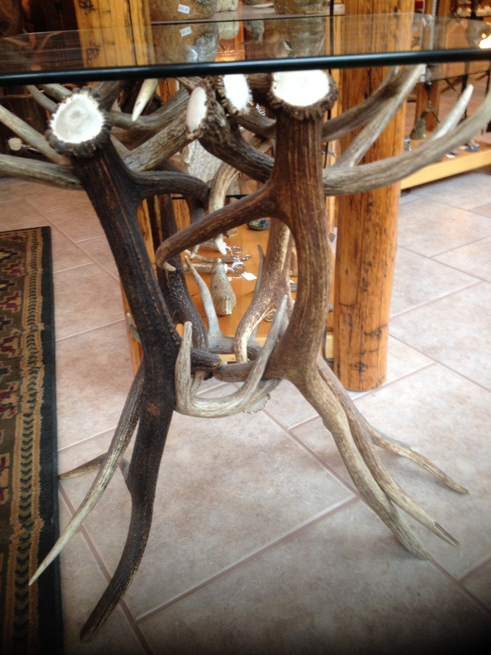 Elk & Deer Antler Table