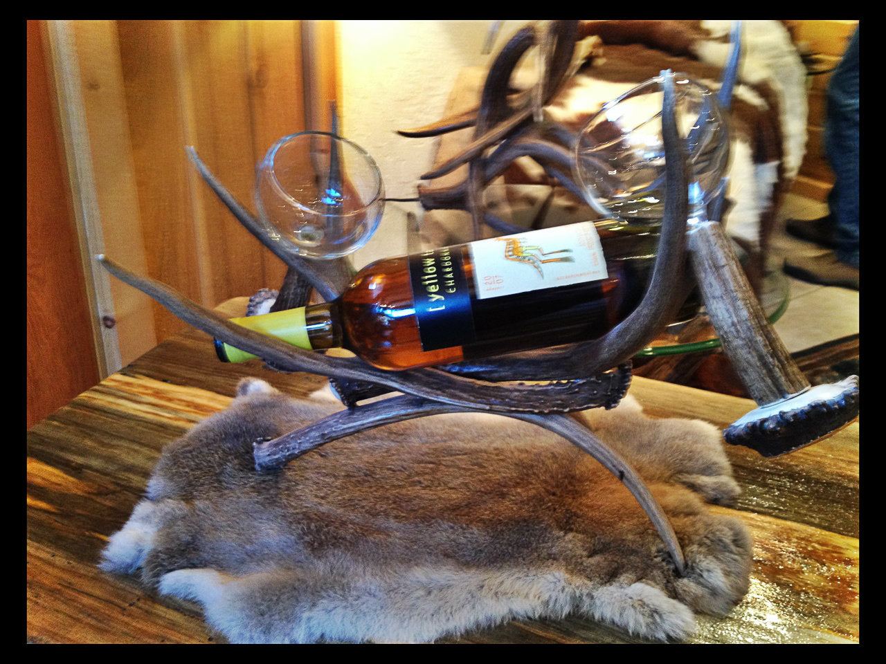 ANTLER WINE RACK