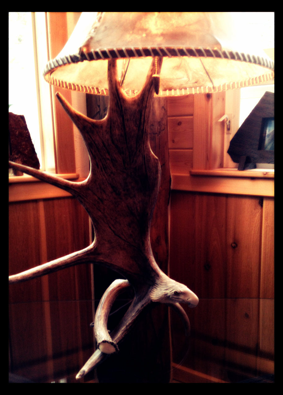 Antler Table Lamp