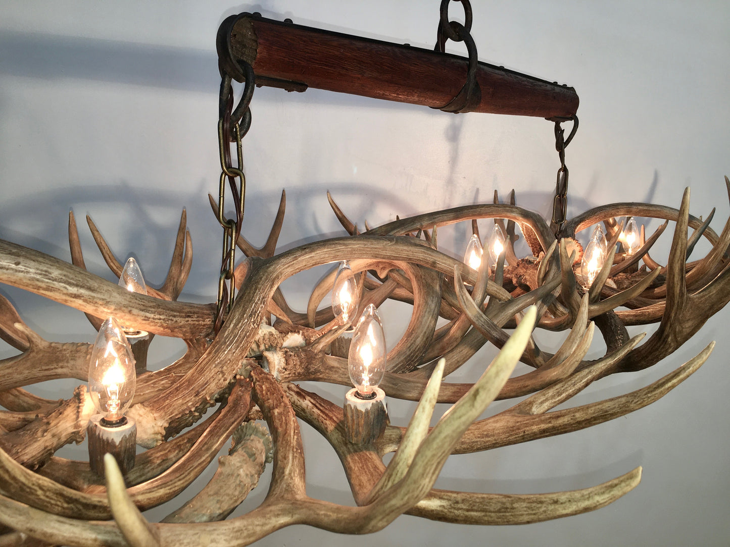 Wild Wild West Deer Antler Chandelier